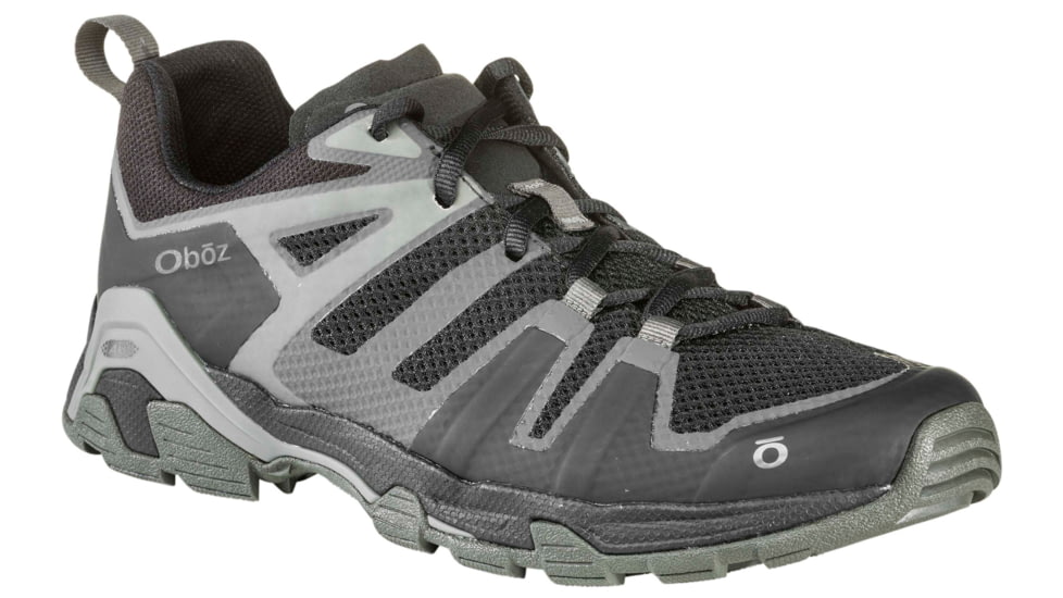 Oboz Arete Low Hiking Shoes - Mens, Shadow, 9.5 US, 42401-Shadow-9.5