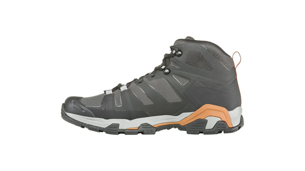 Oboz Arete Mid B-DRY Hiking Shoes - Mens, Black/Copper, 9.5 US, 42601-Black/ Copper-9.5
