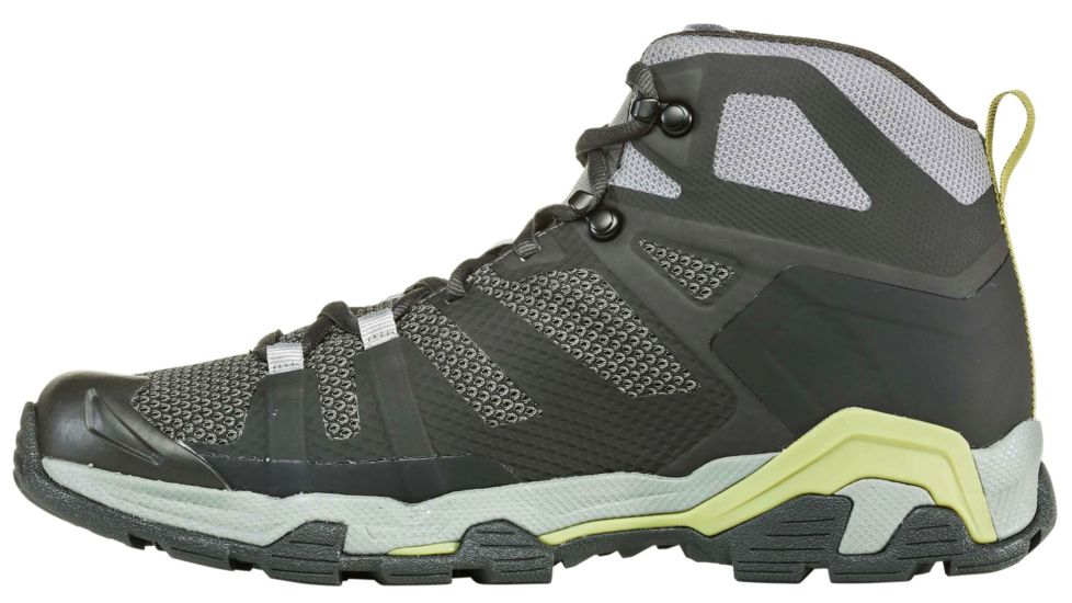 Oboz Arete Mid Hiking Shoes - Mens, Charcoal/Woodbine Green, 9 US, 42701-Char/Wo/Gre-9