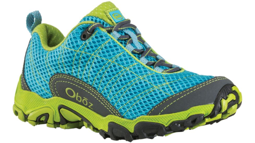 Oboz Aurora Hiking Shoe - Women's-Aquamarine-Medium-6