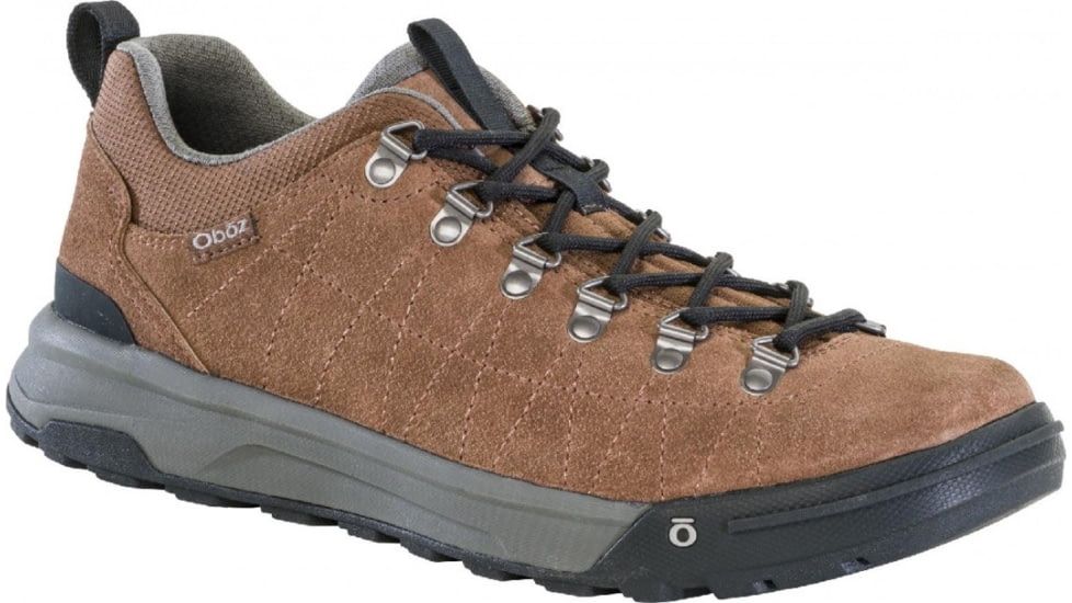 Oboz Beall Low Suede Shoes - Men's, Grizzly, 13, 79501-916-13