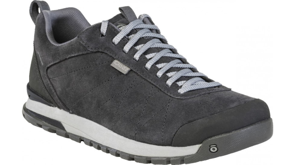 Oboz Bozeman Low Leather Casual Shoes - Mens, Black Sea, 12, 74201-189-12