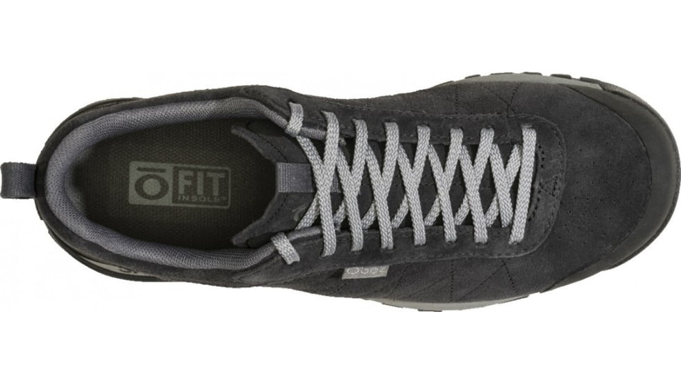 Oboz Bozeman Low Leather Casual Shoes - Mens, Black Sea, 12, 74201-189-12