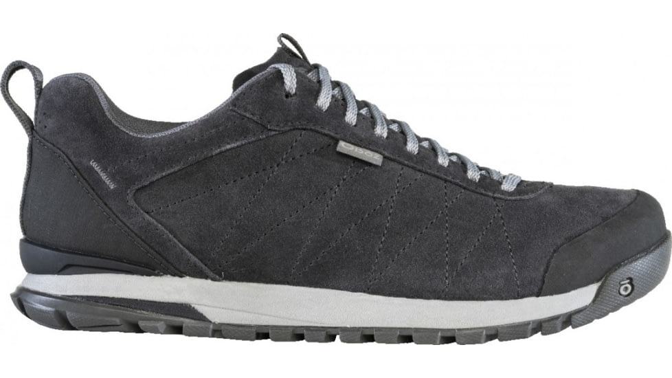 Oboz Bozeman Low Leather Casual Shoes - Mens, Black Sea, 12, 74201-189-12