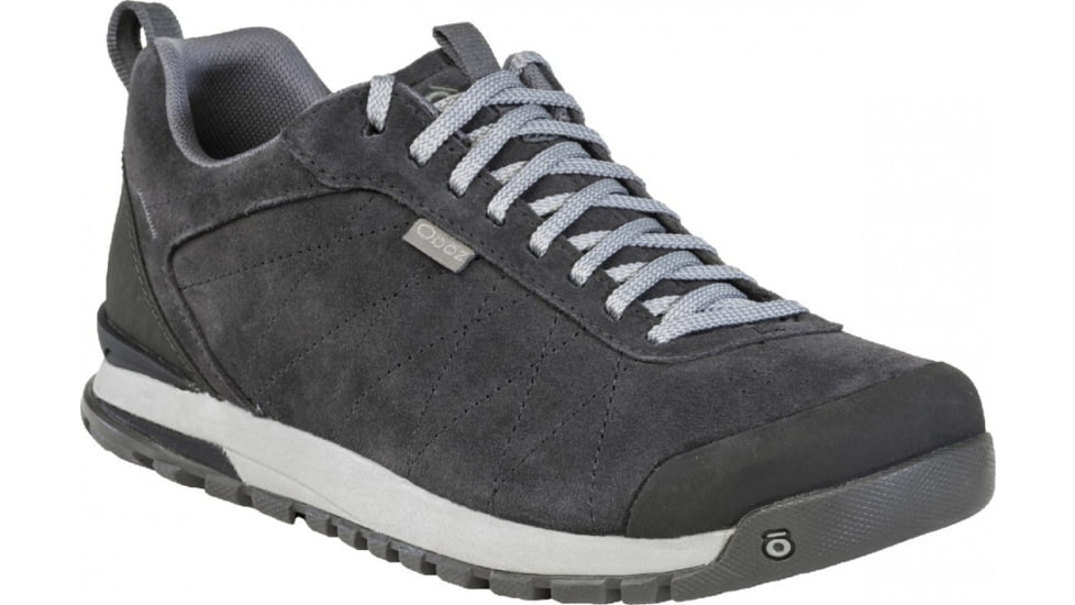Oboz Bozeman Low Leather Casual Shoes - Men's, Black Sea, 10, 74201-189-10