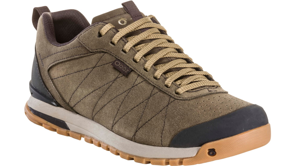 Oboz Bozeman Low Leather Casual Shoes - Mens, Canteen, 10 US, Medium, 74201-Canteen-Medium-10