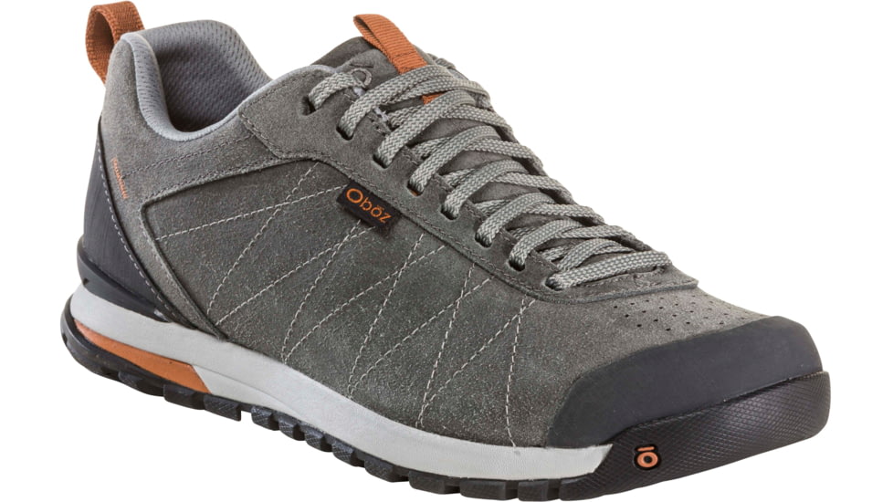 Oboz Bozeman Low Leather Casual Shoes - Mens, Charcoal, 13 US, Medium, 74201-Charcoal-Medium-13