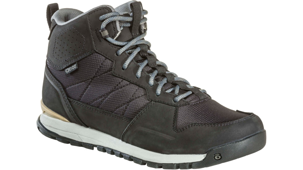 Oboz Bozeman Mid Casual Shoes - Mens, Black, 10 US, Medium, 75201-Black-Medium-10