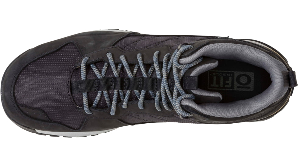 Oboz Bozeman Mid Casual Shoes - Mens, Black, 10 US, Medium, 75201-Black-Medium-10