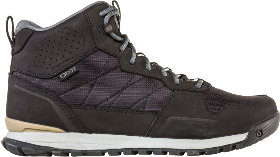 Oboz Bozeman Mid Casual Shoes - Mens, Black, 10 US, Medium, 75201-Black-Medium-10