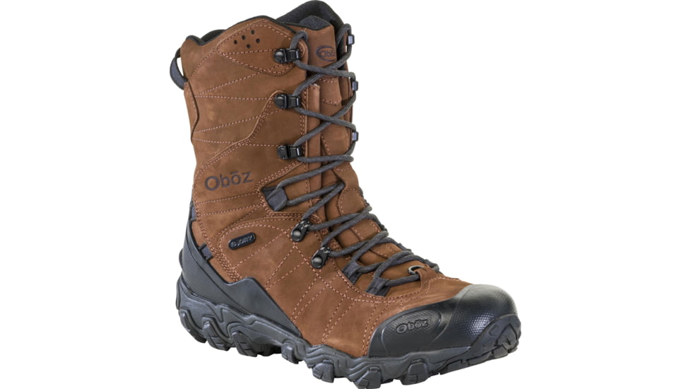 Oboz Bridger 10in Insulated B-DRY Winter Boots - Men's, Medium, Grizzly, 8 US, 82501-916-8-Medium