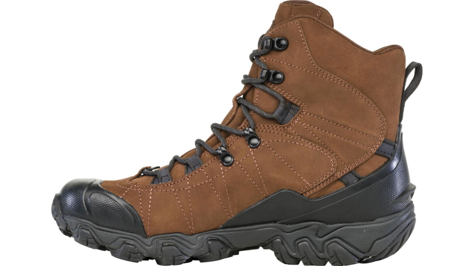 Oboz Bridger 8in Insulated B-DRY Winter Boots - Mens, Wide, Grizzly, 14 US, 82001-916-14-Wide