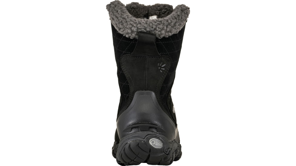 Oboz Bridger 9in Insulated B-DRY Winter Boots - Womens, Wide, Black Sea, 6 US, 82802-189-6-Wide