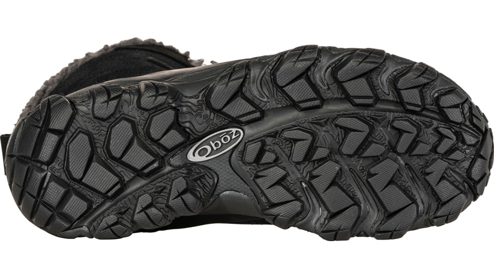 Oboz Bridger 9in Insulated B-DRY Winter Boots - Womens, Wide, Black Sea, 6 US, 82802-189-6-Wide