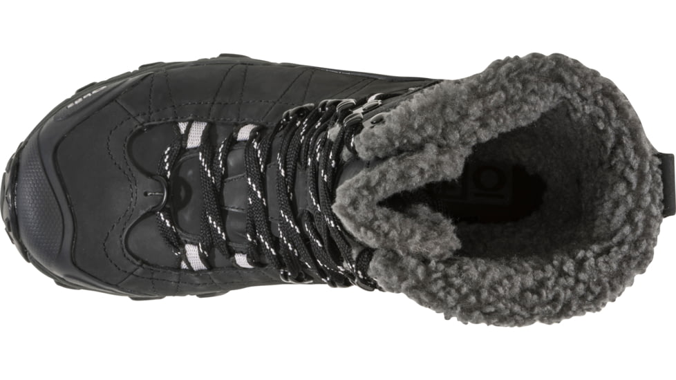 Oboz Bridger 9in Insulated B-DRY Winter Shoes - Womens, Black, 10, Medium, 82802-Black-Medium-10