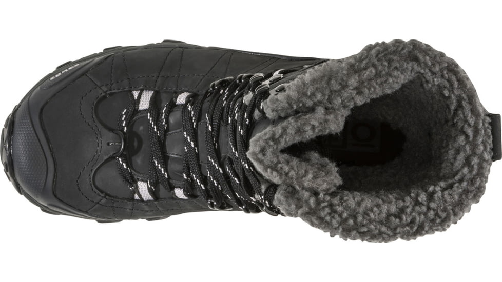 Oboz Bridger 9in Insulated B-DRY Winter Shoes - Womens, Black, 11, Medium, 82802-Black-Medium-11