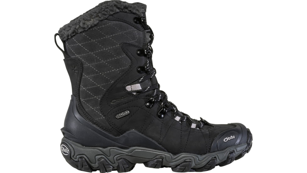 Oboz Bridger 9in Insulated B-DRY Winter Shoes - Women's, Black, 6, Medium, 82802-Black-Medium-6
