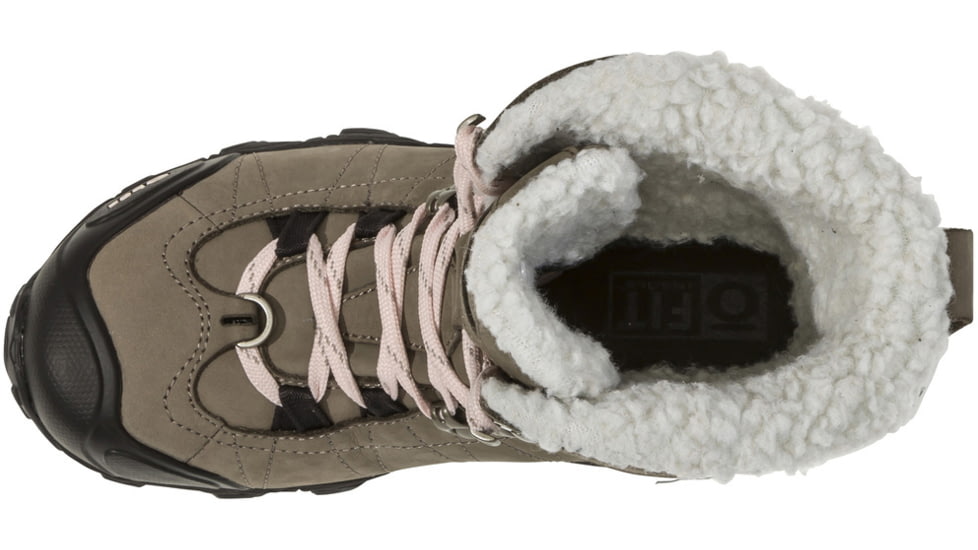 Oboz Bridger 9in Insulated B-DRY Winter Shoes - Womens, Brindle, 10.5, Wide, 82802-Brindle-10.5-Wide