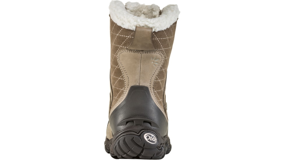 Oboz Bridger 9in Insulated B-DRY Winter Shoes - Womens, Brindle, 6.5, Medium, 82802-Brindle-Medium-6.5
