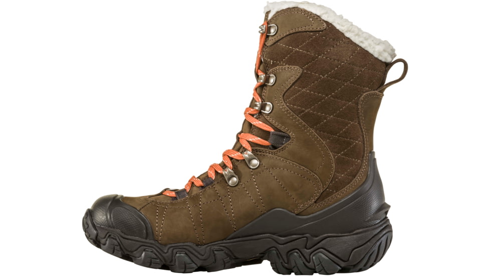 Oboz Bridger 9in Insulated B-DRY Winter Shoes - Womens, Canteen, 10 US, Medium, 82802-Canteen-Medium-10