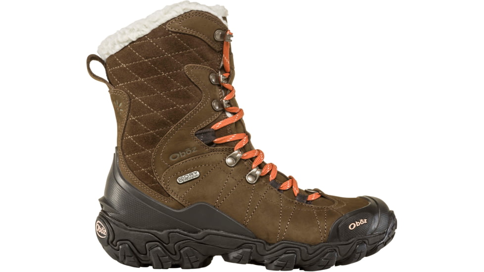Oboz Bridger 9in Insulated B-DRY Winter Shoes - Womens, Canteen, 10 US, Medium, 82802-Canteen-Medium-10
