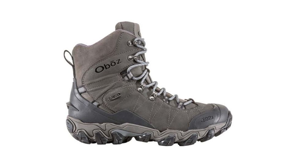 Oboz Bridger Insulated 8 Inch B-Dry - Men's, Dark Shadow, Medium, 11, 82001-DS-M-11