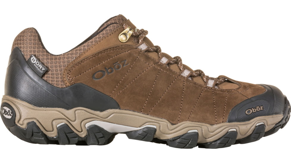 Oboz Bridger Low B-DRY Hiking Shoes - Men's, Medium, Canteen Brown, 14, 22701-320-14-Medium