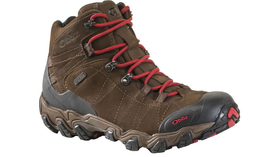 Oboz Bridger Mid B-DRY Hiking Shoes - Men's, 12 US, Medium, Scotch Brown, 22101-Scotch Brown-12