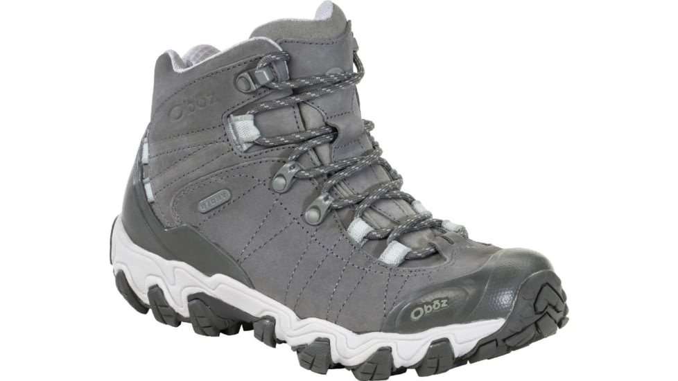 Oboz Bridger Mid B-DRY Hiking Shoes - Women's, Hazy Gray, 11, 22102-179-11