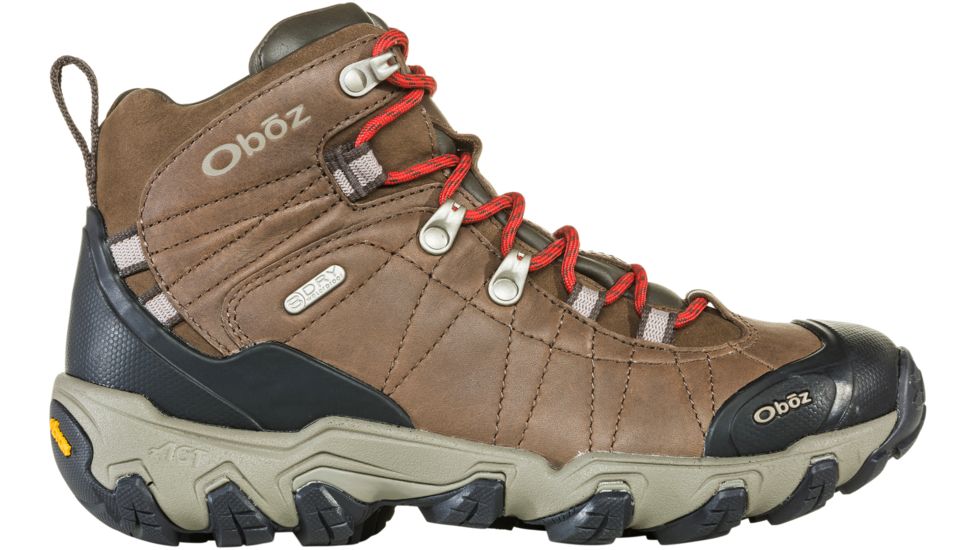 Oboz Bridger Premium Mid B-DRY Hiking Shoes - Women's, Dark Oak, 7, Medium, 23102-Dark Oak-Medium-7