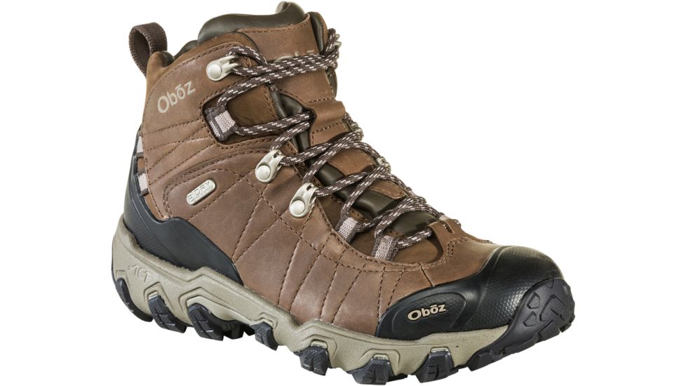 Oboz Bridger Premium Mid B-DRY Hiking Shoes - Womens, Dark Oak, 7 US, 23102-Dark Oak-M-7