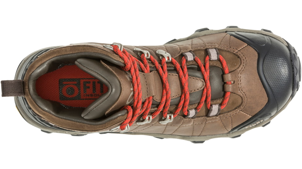 Oboz Bridger Premium Mid B-DRY Hiking Shoes - Womens, Dark Oak, 7 US, 23102-Dark Oak-M-7