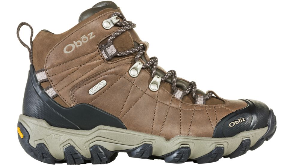 Oboz Bridger Premium Mid B-DRY Hiking Shoes - Womens, Dark Oak, 7 US, 23102-Dark Oak-M-7
