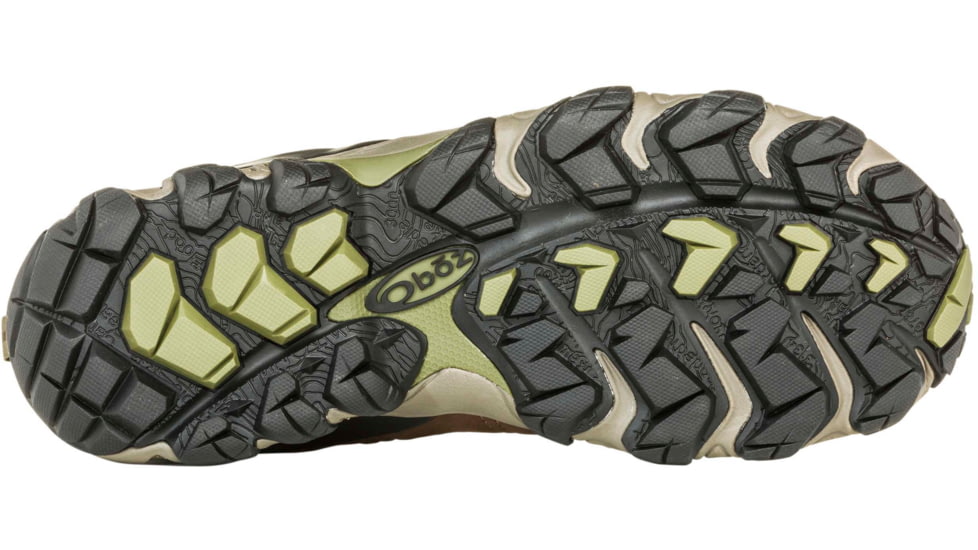 Oboz Bridger Vent Mid B-DRY Hiking Boots - Mens, Slate Brown / Mayfly Green, 9, 24201-SBMG-MEDIUM-9-DEMO