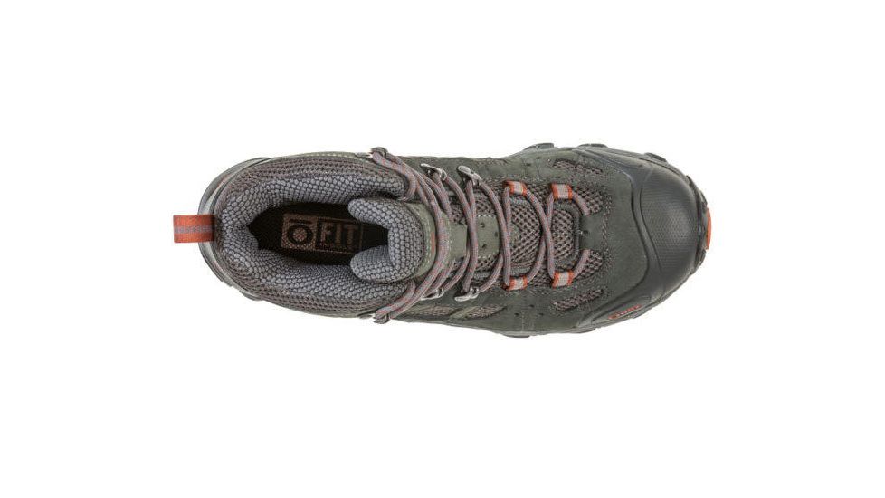 Oboz Bridger Vent Mid - Mens, Dark Shadow / Brandy Brown, Medium, 8, 24301-DSBB-M-8