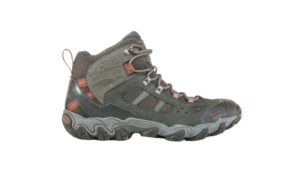 Oboz Bridger Vent Mid - Mens, Dark Shadow / Brandy Brown, Medium, 8, 24301-DSBB-M-8