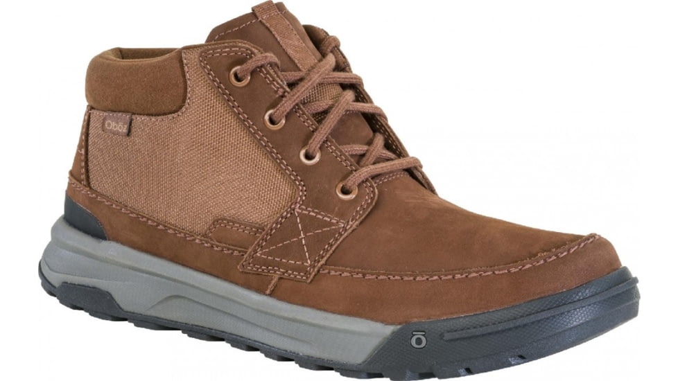 Oboz Burke Chukka Casual Shoes - Mens, Grizzly, 14, 79201-916-14