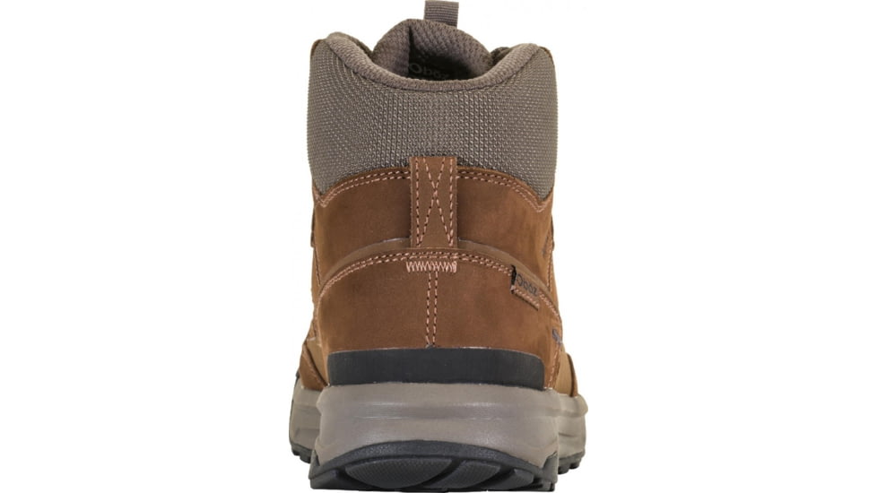 Oboz Burke Mid Leather B-Dry Boots - Mens, Grizzly, 8, 79401-916-8