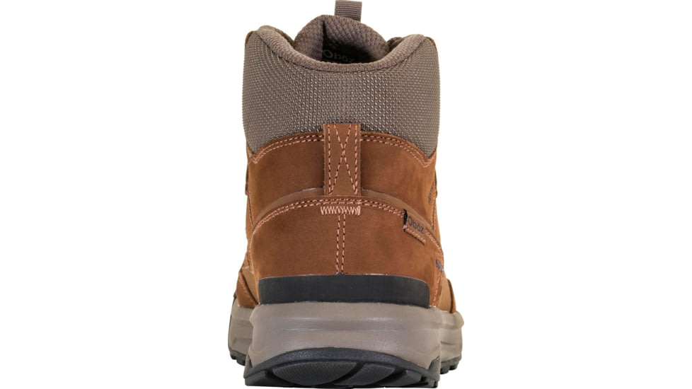 Oboz Burke Mid Leather Waterproof Boots - Mens, Grizzly, 9, Medium, 79401-Grizzly-Medium-9