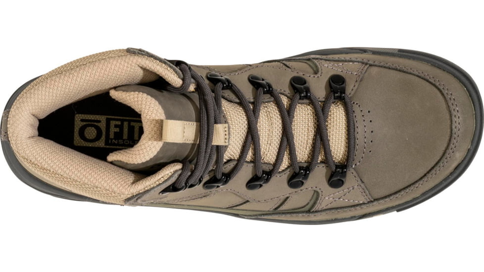Oboz Burke Mid Leather Waterproof Boots - Mens, Olive Branch, 10, Medium, 79401-Olive Branch-Med-10