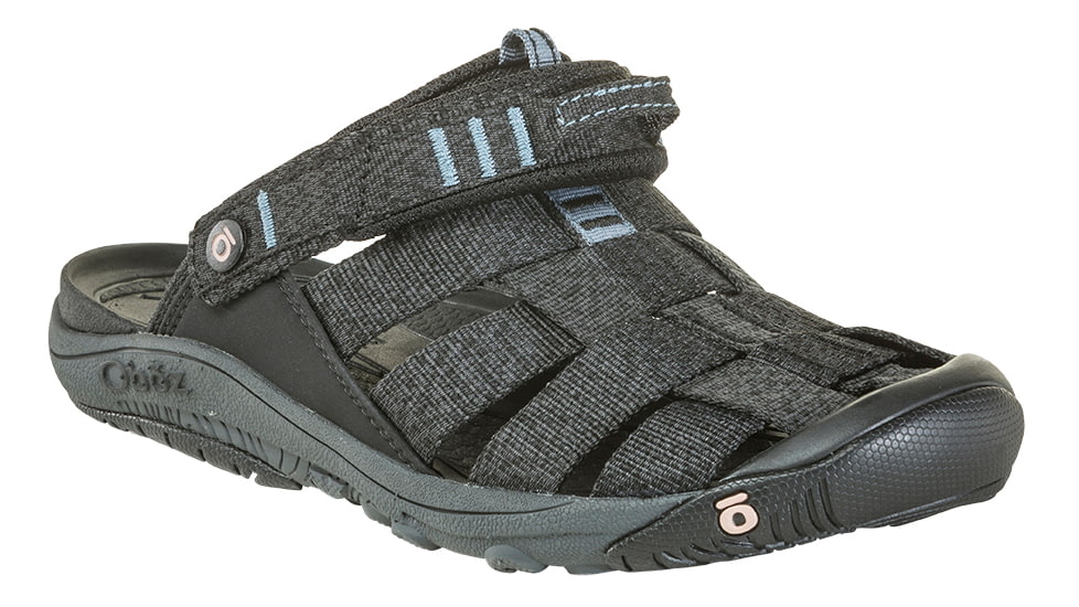 Oboz Campster - Womens, Black/Blue Mirage, Medium, 7, 60502-BBM-Medium-7