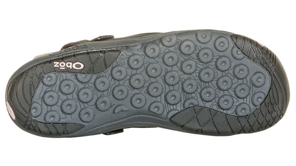 Oboz Campster - Womens, Black/Blue Mirage, Medium, 7, 60502-BBM-Medium-7