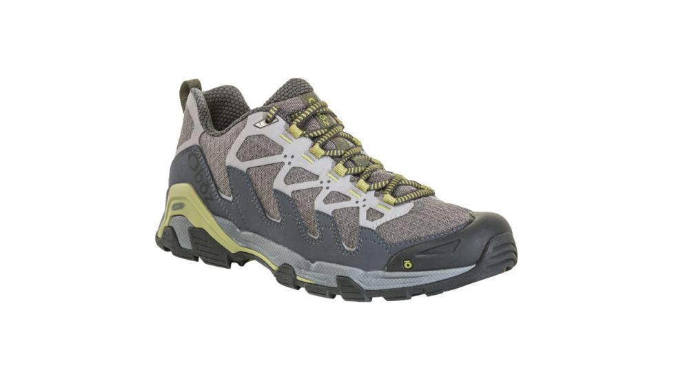 Oboz Cirque Low - Mens, Pewter / Woodbine Green, Medium, 9.5, 41401-PWG-M-9.5