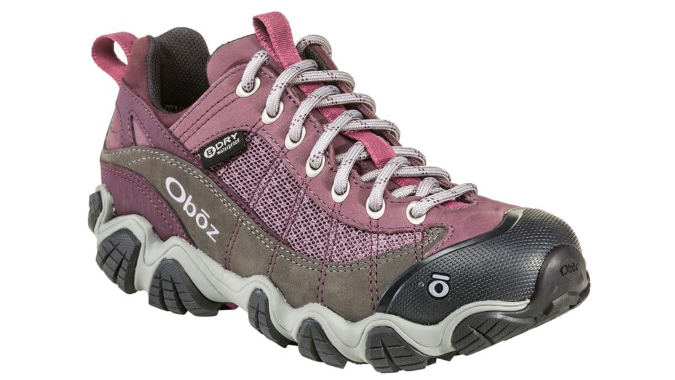 Oboz Firebrand II Low B-DRY Hiking Shoes - Women's, Lilac, 10.5, 21302-1080-10.5