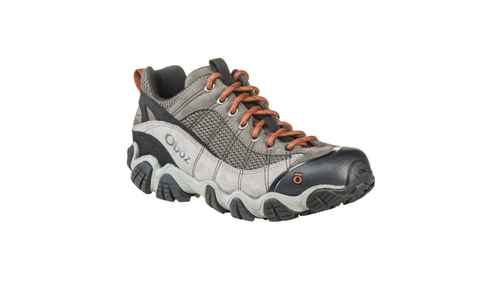 Oboz Firebrand II Low Hiking Shoes - Mens, Gray, 10.5, 26301-GRAY-10.5