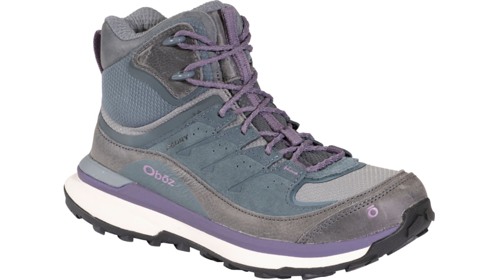 Oboz Hyalite Mid B-DRY Hiking Shoes - Women's, Medium, Slate, 8 US, 78802-150-8-Medium