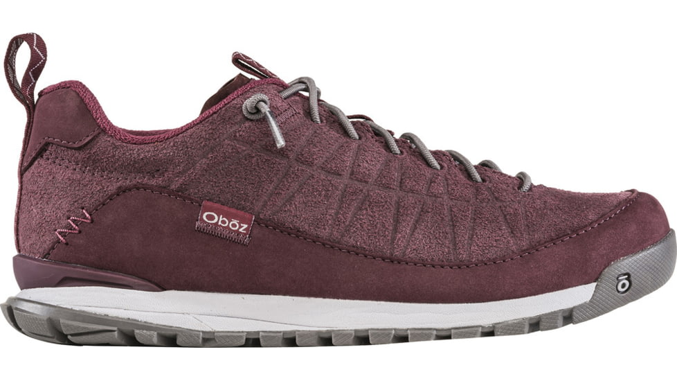 Oboz Jeannette Low - Women's, Dark Dahlia, 7.5, 74402-Dark Dahlia-M-7.5