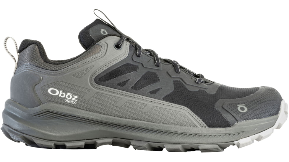 Oboz Katabatic Low B-Dry Hiking Shoes - Mens, Black Sea, 12, 44001-Black Sea-Medium-12