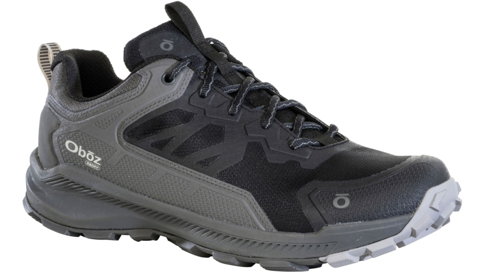 Oboz Katabatic Low B-Dry Hiking Shoes - Men's, Black Sea, 8.5, 44001-Black Sea-M-8.5