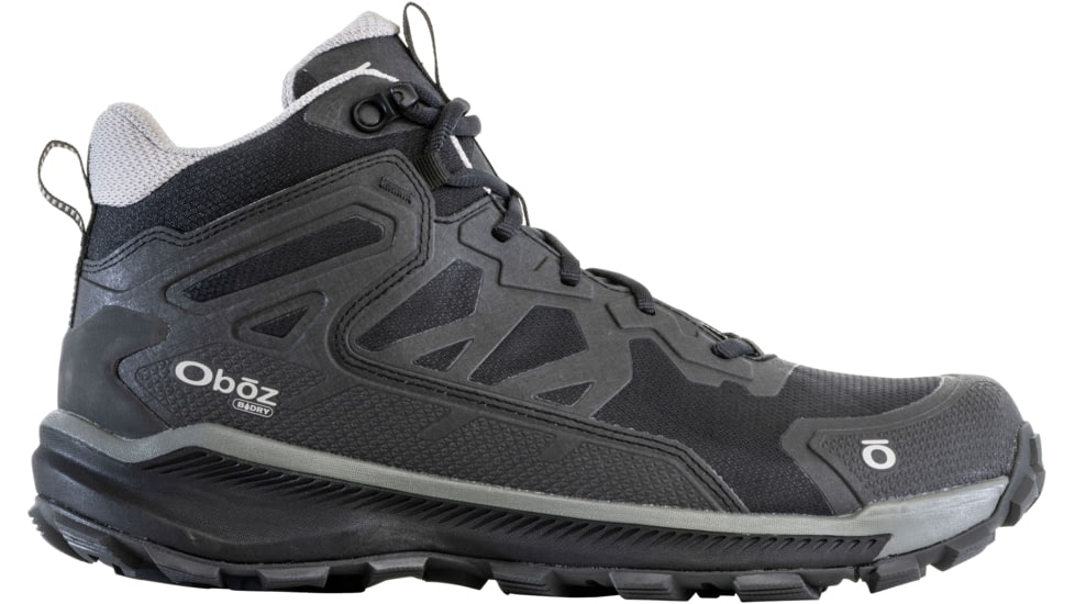 Oboz Katabatic Mid B-Dry Hiking Shoes - Mens, Black Sea, 9.5, 46001-Black Sea-Medium-9.5